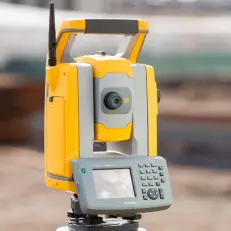 Использование тахеометра Trimble S5 5" Robotic, DR Plus, Active Tracking