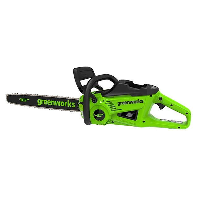 Цепная пила аккумуляторная Greenworks GD40CS20XK5 40V, 40см, бесщеточная, c АКБ 5 Ач + ЗУ