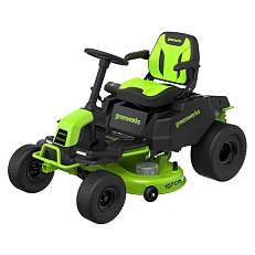 Greenworks GC82LT107 82V (107 см) - трактор садовый бесщеточный аккумуляторный без АКБ и ЗУ