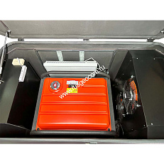 FUBAG BS 14000 A ES в супертихом зимнем кожухе 1700SS RAL 7024 - бензиновый генератор