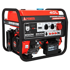 A-iPower A9000TEAX в супертихом зимнем кожухе 1400SS RAL 8019 + блок автозапуска A-iPower 230В/400В 100А 8 ПИН