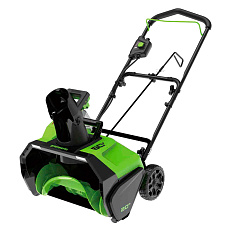 Снегоуборщик Greenworks GD60PSTK5 ручной аккумуляторный