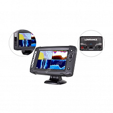 Картплоттер с эхолотом Lowrance Elite-7Ti Mid/High/TotalScan™