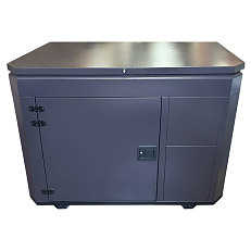 A-iPower A13000TEAX в тихом зимнем кожухе 1600 RAL 8019