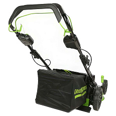 Greenworks TwinForce GC82LM61SK2 бесщеточная, 82V с АКБ 2.5 Ач + ЗУ