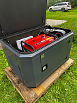 A-iPower A9000EAX в супертихом зимнем кожухе 1400SS RAL 7024