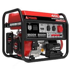 A-iPower A8500TEA в супертихом зимнем кожухе 1400SS RAL 8019