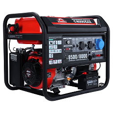 SUNREKA G8500EAX в супертихом зимнем кожухе 1400SS RAL 8019 - бензиновый генератор
