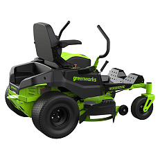 Greenworks GC82ZT107 82V (107 см) - райдер с нулевым радиусом разворота бесщеточный аккумуляторный с 6хАКБ 8 Ач + 3хЗУ G82C2