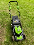 Greenworks GD40LM46SP бесщеточная, 40V  - аккумуляторная газонокосилка