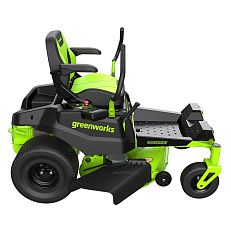 Greenworks GC82ZT107 82V (107 см) - райдер с нулевым радиусом разворота бесщеточный аккумуляторный с 6хАКБ 8 Ач + 3хЗУ G82C2