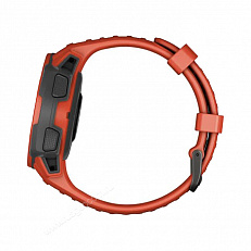 Часы для спорта Garmin Instinct Solar Flame Red